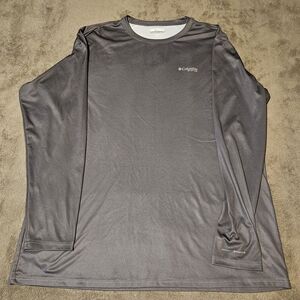 Columbia - Men's PFG Terminal Tackle Long Sleeve Shirt - Texas Flag - Gray